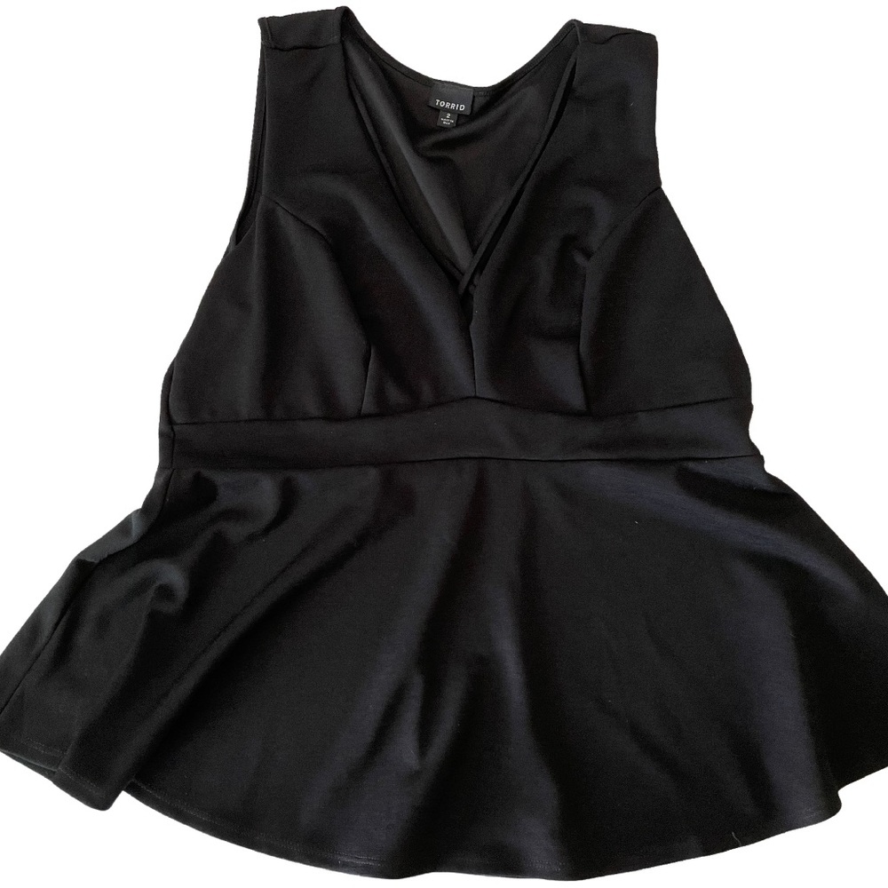Torrid Peplum Top size 2